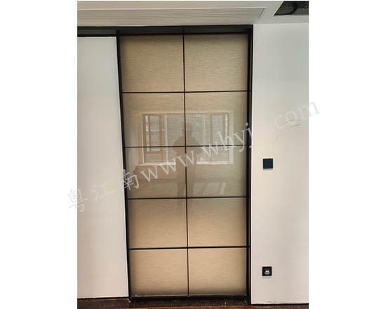 不銹鋼玻璃屏風 